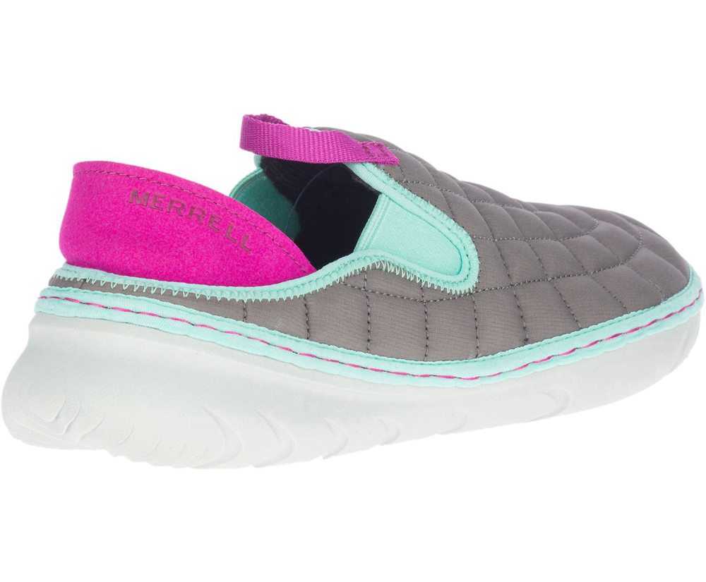 Merrell Slip Ons Damskie Szare/Różowe - Hut Moc - 467218-CZN